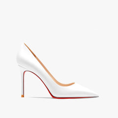 Women's Red Shiny Bottom High Heels Brand High Heels  12 cm Sexy Matte Party Pointed Wedding Shoes Shallow Mouth Single Shoes SHOWLU FASHION STORE