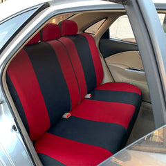 AUTO HIGH Universal Car Seat Covers Polyester Auto Seat Protector Front & Rear Fit Most Car Van SUV Truck