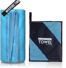 Quick-Drying Sports Towel 40x80/80x160CM Blue Grey Green Orange Swimming Gym Fitness Camping Running Beach Washcloth Towels SHOWLU FASHION STORE