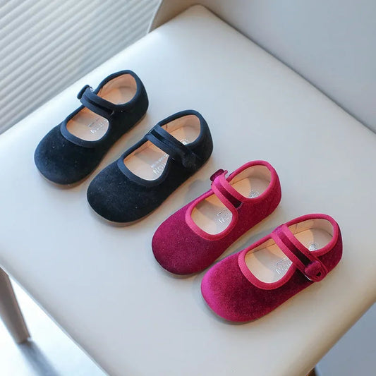 Chidlren Flats Spring Summer Kids Casual Shoes For Girl Moccasin Loafers Mary Jane Girls Shoes SHOWLU FASHION STORE