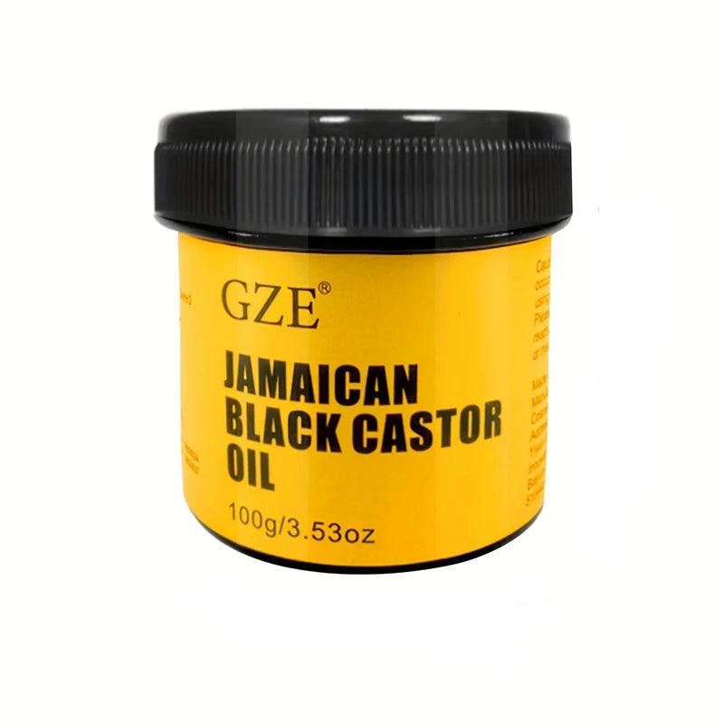 GZE JAMAICAN Black Castor Oil Pure Cold-Pressed for Hair Growth, Skin Moisturizing and Scalp Health - Promoting Thick Hair SHOWLU FASHION STORE
