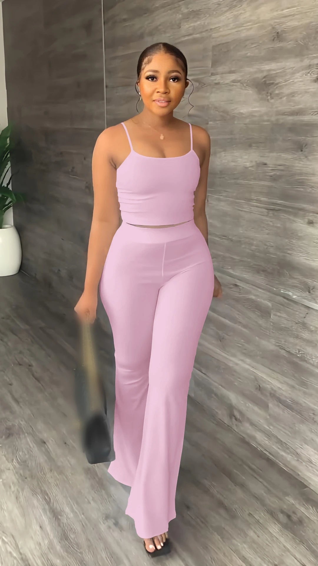 two piece set women outfits summer 2 piece set pants sets crop top women clothes 2022 summer outfit for woman wholesale SHOWLU FASHION STORE