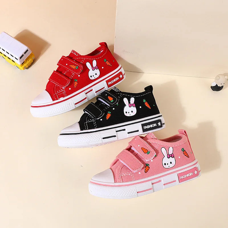 New Fashio Kid Shoe Boy Sneaker Shoe Spring Autumn Children Cartoon Canvas Sports Shoes Boys Girls Baby Board Shoes with Leisure SHOWLU FASHION STORE