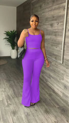 two piece set women outfits summer 2 piece set pants sets crop top women clothes 2022 summer outfit for woman wholesale SHOWLU FASHION STORE