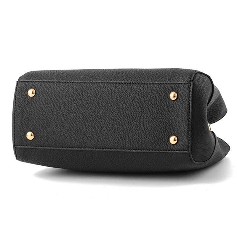 Yogodlns Elegant Women Messenger Bags with flower pendant Office Ladies Totes Pure Handbag for female Crossbody Shoulder Bags SHOWLU FASHION STORE