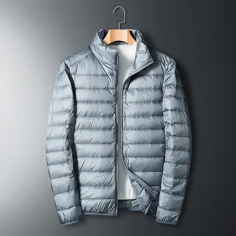 Ultra Light White Duck Down Jacket Men Waterproof Casual Portable Outdoor Lightweight Padded Male Coats Jacket Autumn Winter SHOWLU FASHION STORE