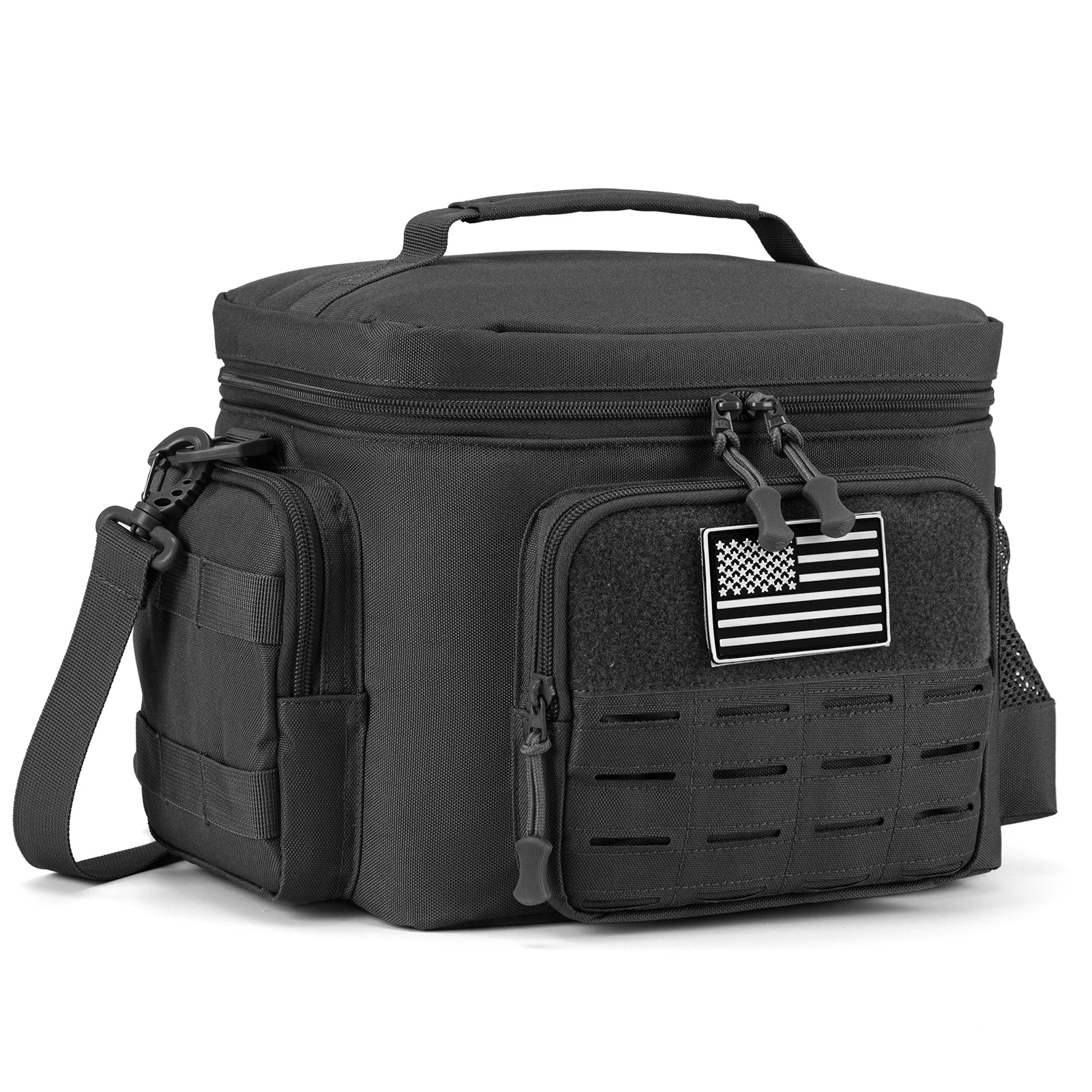 Tactical Lunch Bag for Men Outdoor Heavy Duty Lunch Box Work Leakproof Insulated Durable Thermal Cooler Bag Meal Camping Picnic SHOWLU FASHION STORE
