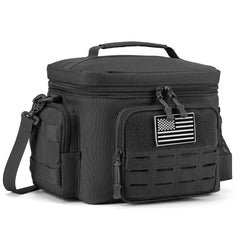Tactical Lunch Bag for Men Outdoor Heavy Duty Lunch Box Work Leakproof Insulated Durable Thermal Cooler Bag Meal Camping Picnic SHOWLU FASHION STORE