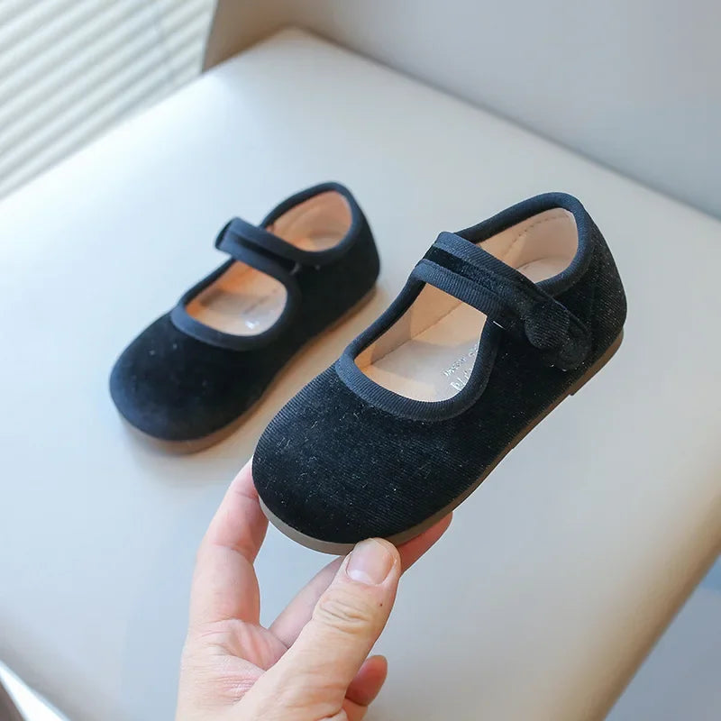 Chidlren Flats Spring Summer Kids Casual Shoes For Girl Moccasin Loafers Mary Jane Girls Shoes SHOWLU FASHION STORE