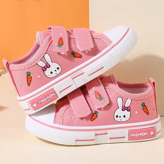 New Fashio Kid Shoe Boy Sneaker Shoe Spring Autumn Children Cartoon Canvas Sports Shoes Boys Girls Baby Board Shoes with Leisure SHOWLU FASHION STORE