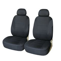 AUTO HIGH Universal Car Seat Covers Polyester Auto Seat Protector Front & Rear Fit Most Car Van SUV Truck