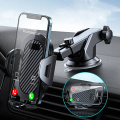 AUFU Sucker Car Phone Holder Smartphone Mount Stand GPS Telefon Mobile Cell Support For iPhone 15 14 13 Pro Max Xiaomi Samsung