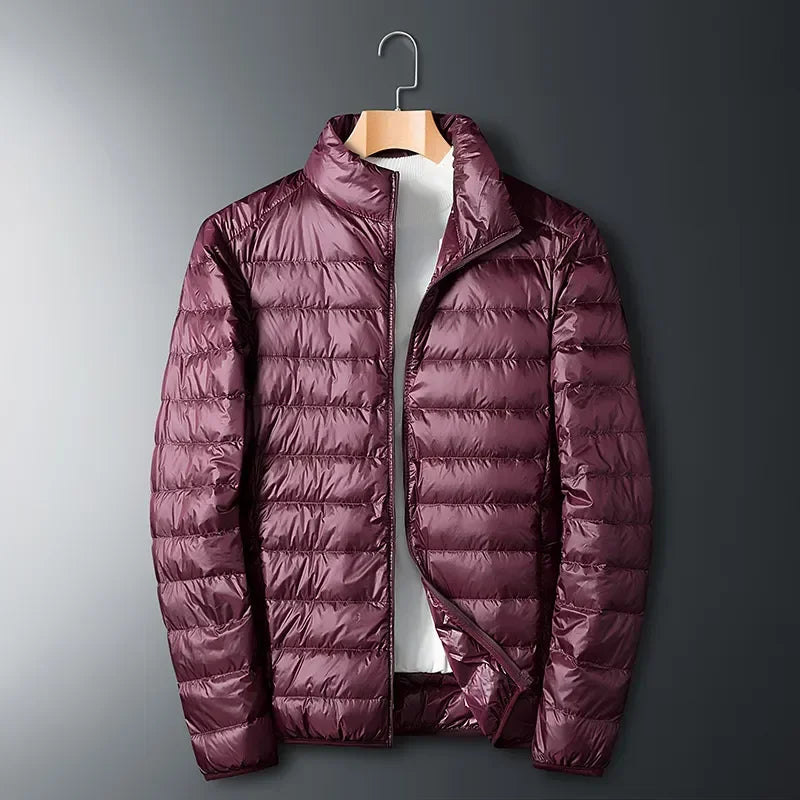 Ultra Light White Duck Down Jacket Men Waterproof Casual Portable Outdoor Lightweight Padded Male Coats Jacket Autumn Winter SHOWLU FASHION STORE