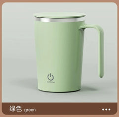 1pcs Automatic Self Stirring Magnetic Mug Stainless Steel Temperature Difference Coffee Mixing Cup Blender Mixer Thermal Cup