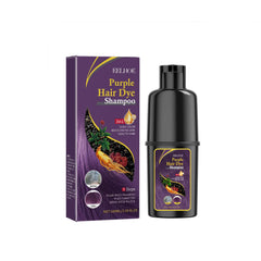 Hair Dyeing Shampoo 3-in-1 Rapid Hair Dyeing Repair Dry Cleaning Nourishing Hair Roots Restoration Hair Coloring Black Shampoo
