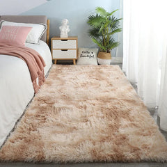 Gray Carpet for Living Room Plush Rug Bed Room Floor Fluffy Mats Anti-slip Home Decor Rugs Soft Velvet Carpets Kids Room Blanket SHOWLU FASHION STORE