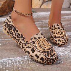 Women Loafers Driving Boat Sandals Luxury Decor Fashion Pattern Design PartFlats Slip-on Sexy Elegant Flat Comfy Casual Office