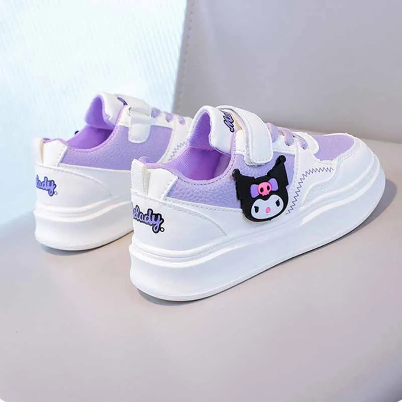 Sanrio Children Cartoon Kawaii Kuromi Melody Casual Board Shoes Spring Autumn Casual Sneakers Anti Slip Soft Sole Sports Shoes SHOWLU FASHION STORE