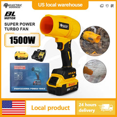For Dewalt 20V Battery Brushless Turbo Blower Electric Hair Dryer With Battery Cordless Dust Blowing Tool To Clean The Computer