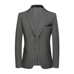 2025 Men's Slim Fit Business Casual Blazer High Quality Fashion All-in-One Banquet Korean Style Handsome Trend for All Seasons