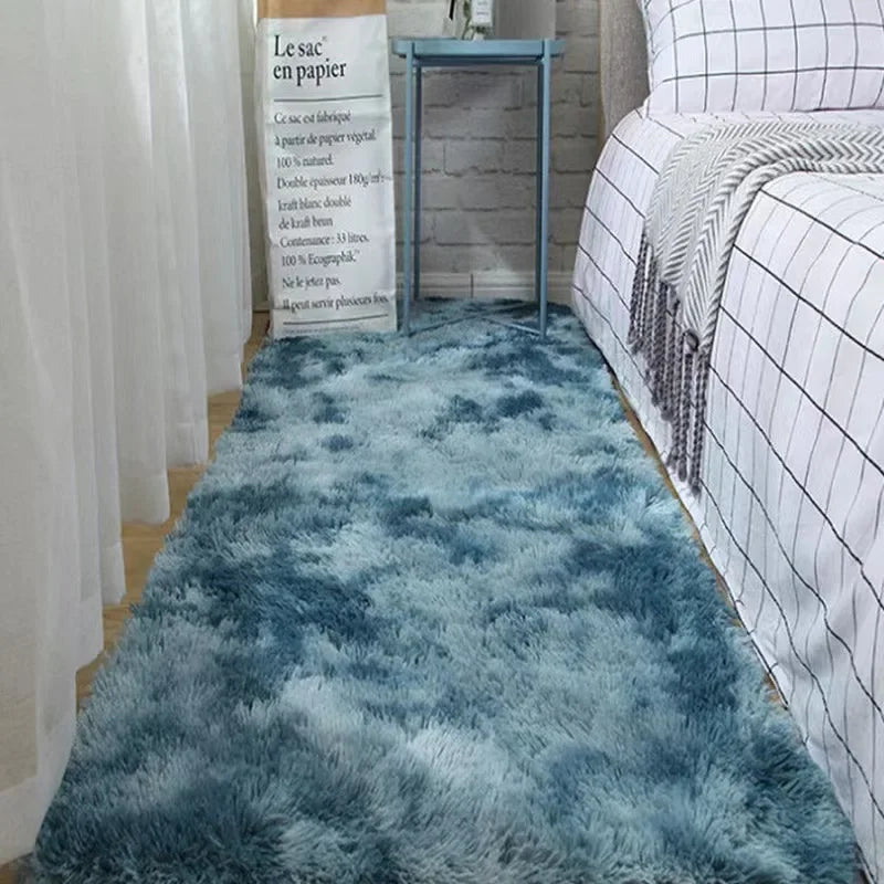 Gray Carpet for Living Room Plush Rug Bed Room Floor Fluffy Mats Anti-slip Home Decor Rugs Soft Velvet Carpets Kids Room Blanket SHOWLU FASHION STORE