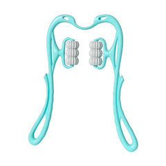 Six-Wheel Manual Cervical Massager for Neck Back Waist - Muscle Tension Relief And Relaxation Rolling Therapeutic Tool