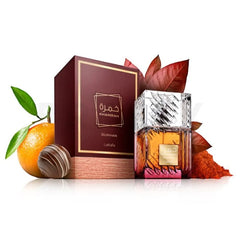 Lattafa Khamrah Dukhan Eau de Parfum Spray 100ml Original Arab Perfumes High Quality Lasting Oriental Perfume Cologne Makeup
