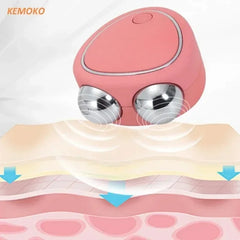 EMS Facial Massager Microcurrent Face Lifting Machine Roller Charging Facial Skin Rejuvenation Beauty Tightening Anti Wrinkle
