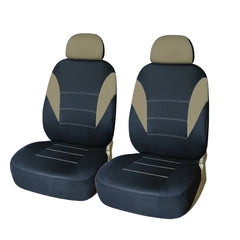 AUTO HIGH Universal Car Seat Covers Polyester Auto Seat Protector Front & Rear Fit Most Car Van SUV Truck