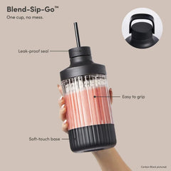 The Beast Blender; Personal Countertop Blending for Smoothies,Shakes,Food Prep & Frozen Fruits & Veggies; Extra Portable Vessels