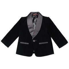 Kids 1 Year Birthday Dress Baby Boys Velvet Blazer Jacket Pants Photograph Suit Children Formal Wedding Performance Evening Wear