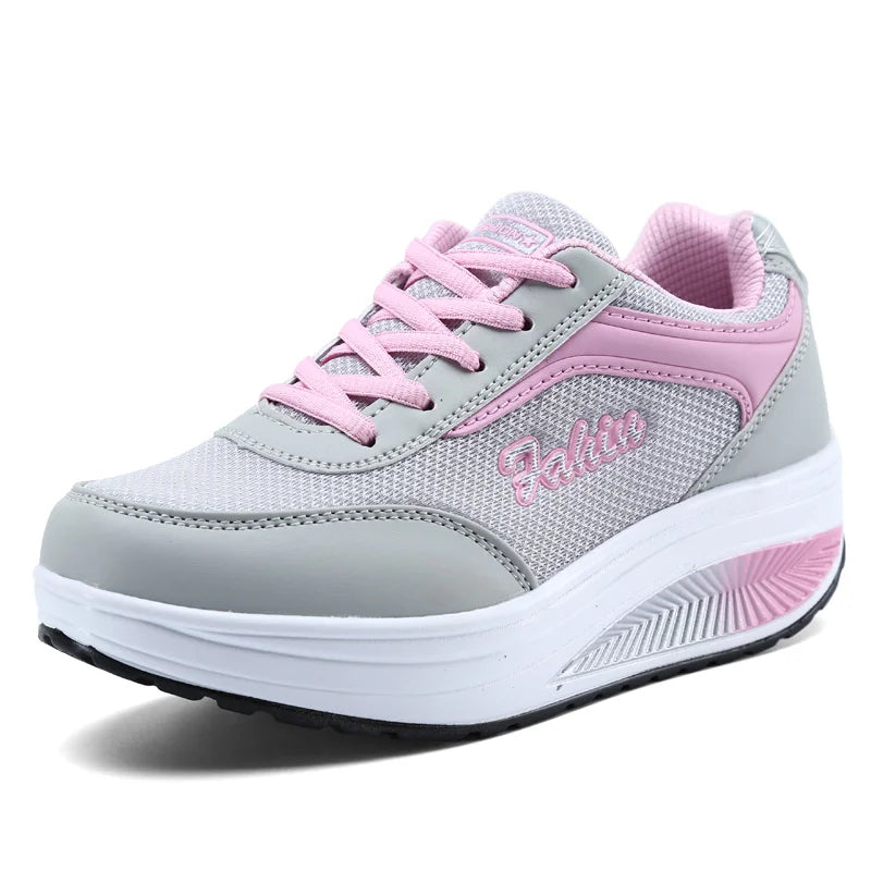 Women Sneakers Shoes Fashion WomenVulcanizedShoes HighQuality FlatsShoes WomenWalking Blatform Plus Size Zapatillas Mujer SHOWLU FASHION STORE