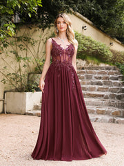 Shiny Appliques A Line Evening Dresses Elegant Fish Bone Beaded Illusion Spaghetti Straps Prom Gown Formal Party Vestido De Gala SHOWLU FASHION STORE