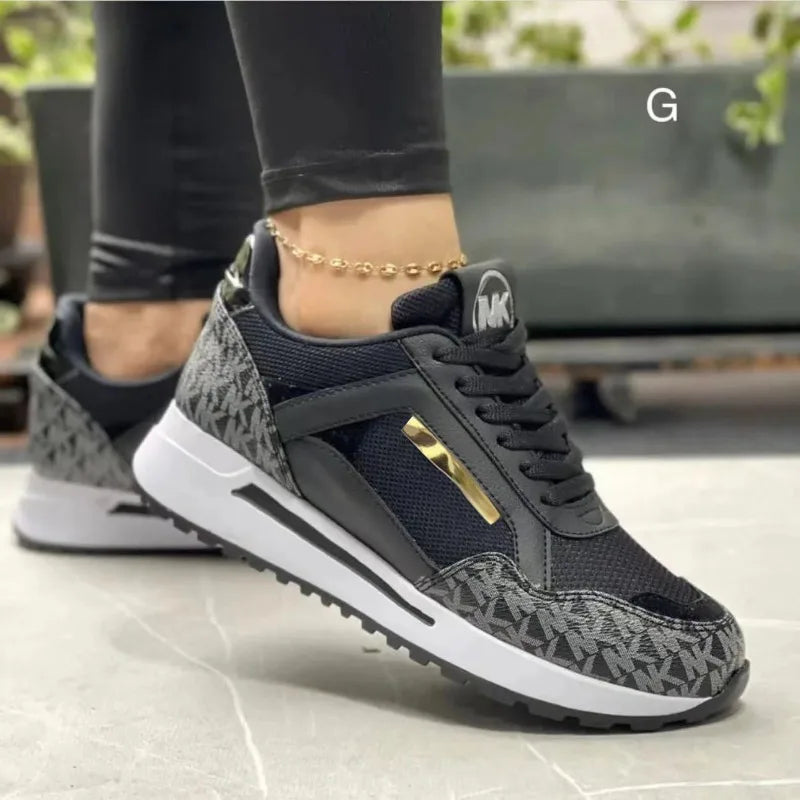 2024 New Women's Sports Casual Wedge Casual Fashion Women's Shoes Women's Sports Shoes Sports Shoes Large Size Sneakers SHOWLU FASHION STORE