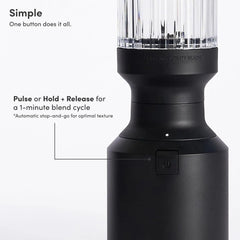 The Mini Blender Plus | Mini Countertop Kitchen Blender | Blend Smoothies And Shakes, Dressings, Sauces, Dips | Extra Vessels,