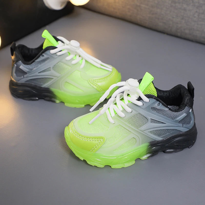 Children Boys And Girls Mesh Breathable Shoes Comfortable Casual Walking Lightweight Sneakers For Kids SHOWLU FASHION STORE
