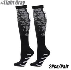 1 Pair Compression Sports Socks for Women and Men - Calf Support Socks for Running Nurses Flight Pregnancy Circulation Athletic SHOWLU FASHION STORE