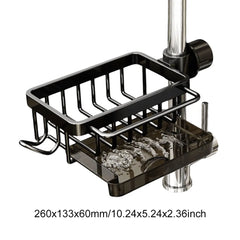 Multi Organizer Cabinet 3-Tier Kitchen Drain Shelf Steel Over The Sink Dish Drying Rack Large Over The Sink Dish Rack with Cover