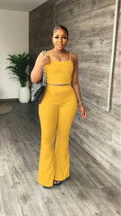 two piece set women outfits summer 2 piece set pants sets crop top women clothes 2022 summer outfit for woman wholesale SHOWLU FASHION STORE