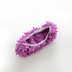 1PCS Floor Dust Cleaning Slippers Shoes Cleaning Cloth Lazy Mopping Shoes Home Floor Cleaning Microfiber Cloth  Shoes