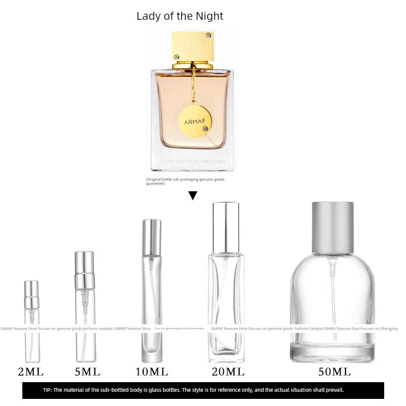Coco, Miss Coco. Armaf Amafu Nightclub with the Same Name Perfume for Women Sample Fruit Fragrance