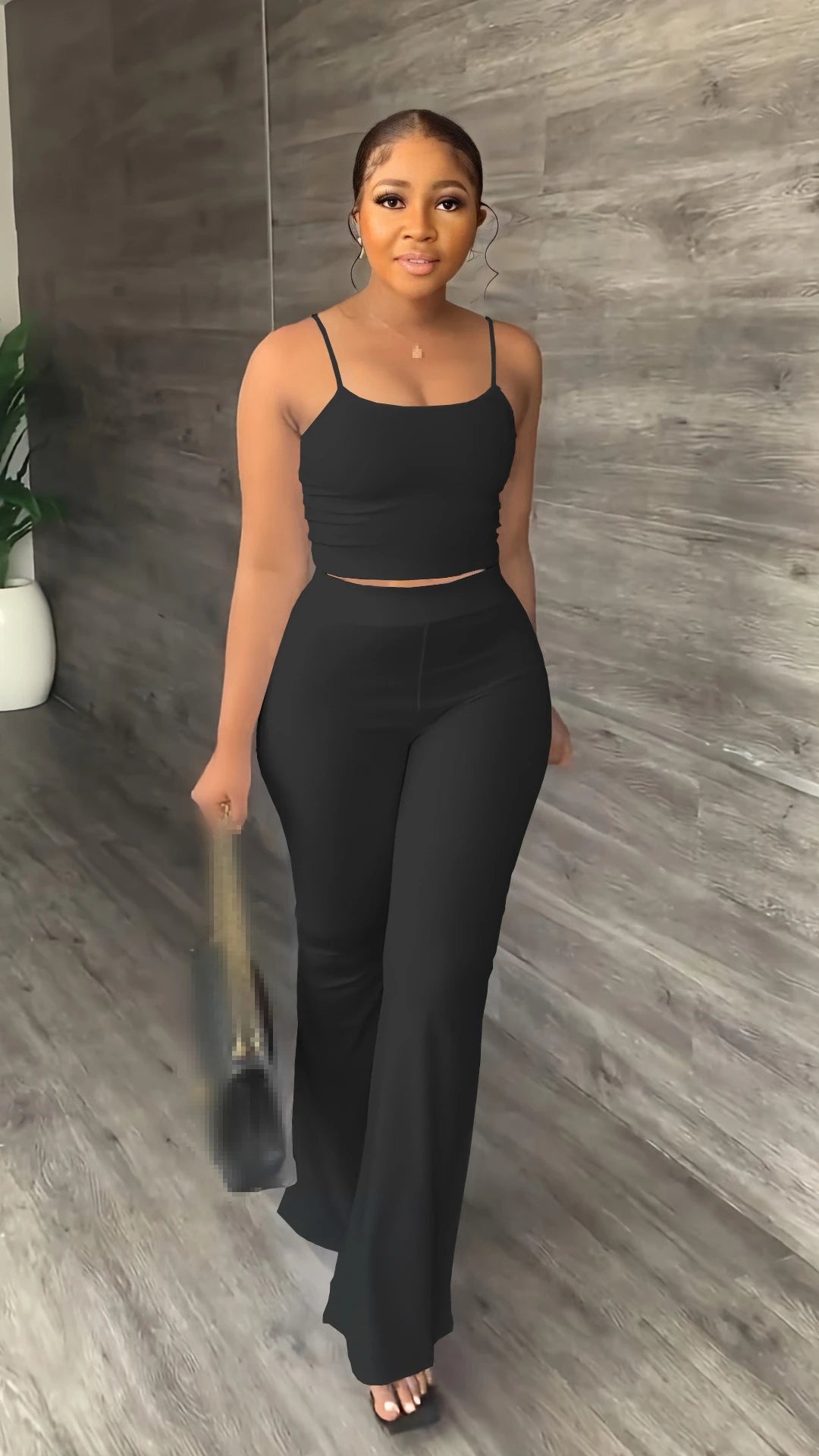 two piece set women outfits summer 2 piece set pants sets crop top women clothes 2022 summer outfit for woman wholesale SHOWLU FASHION STORE