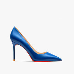Women's Red Shiny Bottom High Heels Brand High Heels  12 cm Sexy Matte Party Pointed Wedding Shoes Shallow Mouth Single Shoes SHOWLU FASHION STORE