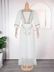 African Dresses For Woman 2025 Africa Clothing Wedding Party Evening Gowns Dashiki Ankara Outfits Dubai Turkey Kaftan Abayas