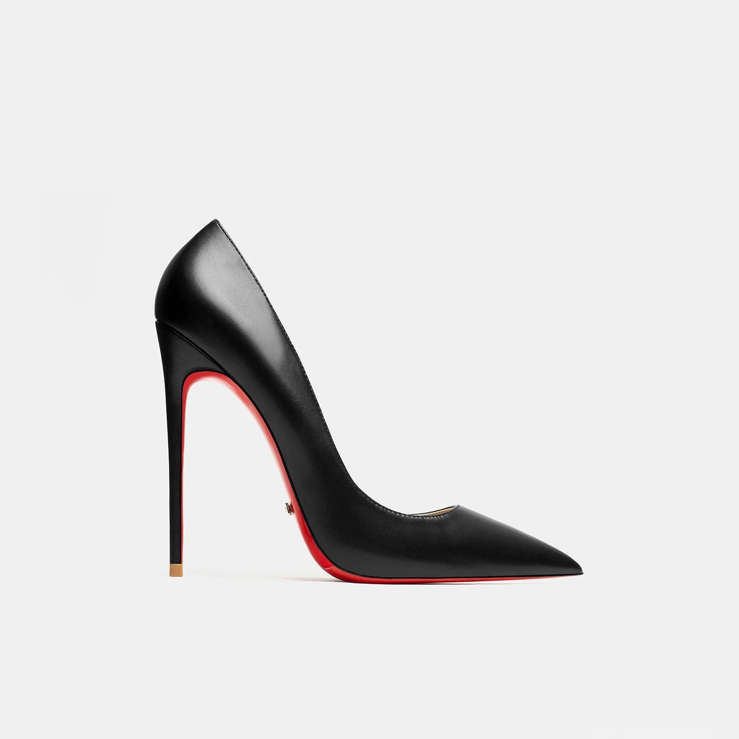 Women's Red Shiny Bottom High Heels Brand High Heels  12 cm Sexy Matte Party Pointed Wedding Shoes Shallow Mouth Single Shoes SHOWLU FASHION STORE
