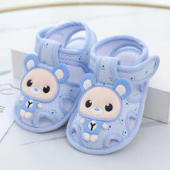 Baby Girls Boys Sandals Cute Flexible Non-slip Summer Flats First Walkers Toddlers Shoes for Casual Home Infants 0-15Months