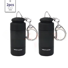 Led micro pocket flashlight portable USB rechargeable keychain flashlight waterproof home Outdoor Hiking Camping flashlight
