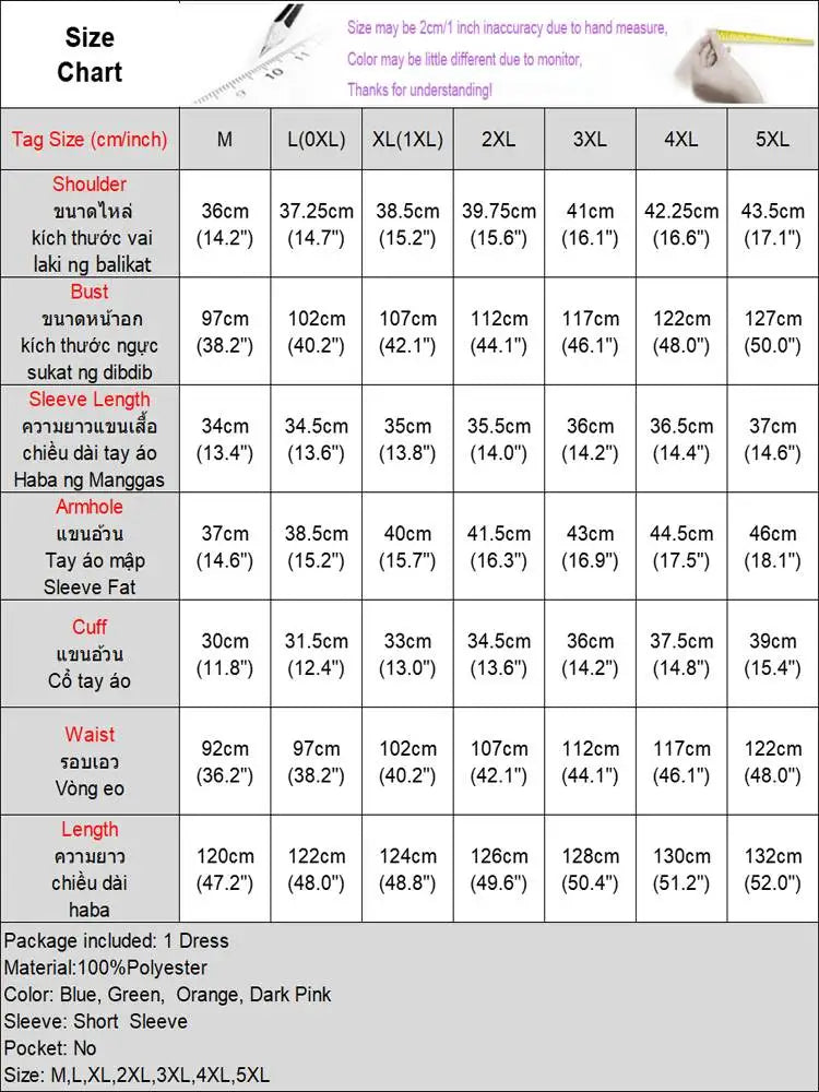 VONDA Plus Size 5XL Elegant Satin Summer Midi Dress 2024 Women Short Sleeve Vestidos Casual Belted Loose Solid Color Long Robe SHOWLU FASHION STORE