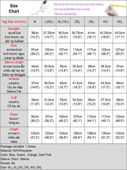VONDA Plus Size 5XL Elegant Satin Summer Midi Dress 2024 Women Short Sleeve Vestidos Casual Belted Loose Solid Color Long Robe SHOWLU FASHION STORE