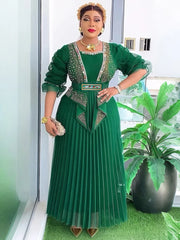 African Dresses For Woman 2025 Africa Clothing Wedding Party Evening Gowns Dashiki Ankara Outfits Dubai Turkey Kaftan Abayas